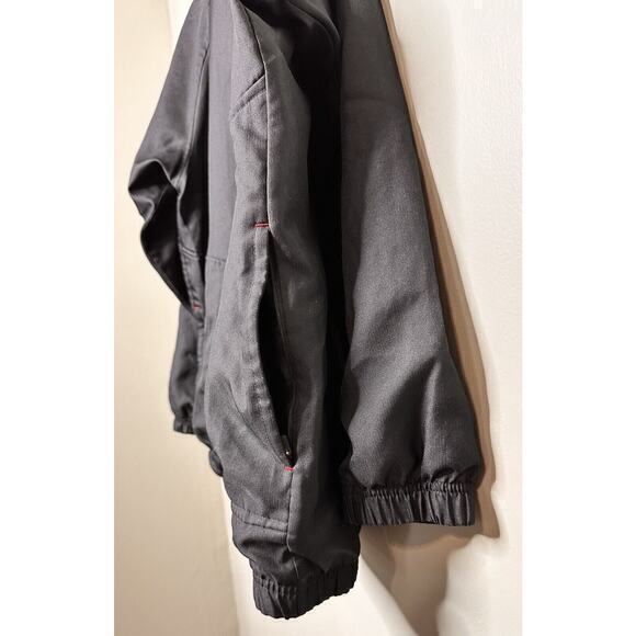 Nike Air Jordan Track Jacket‎ Men XL Rain Windbreaker Black Mesh Lined Vintage - Picture 4 of 16
